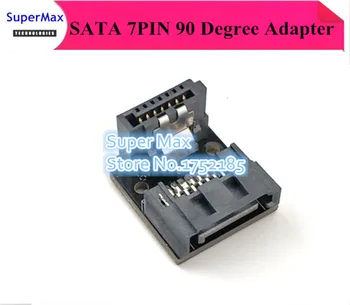 

90 Degree Right Angled Type SATA 7Pin 7-PIN Data Male To Female 90D Convetor HDD Adapter connector for PH018 motherboard