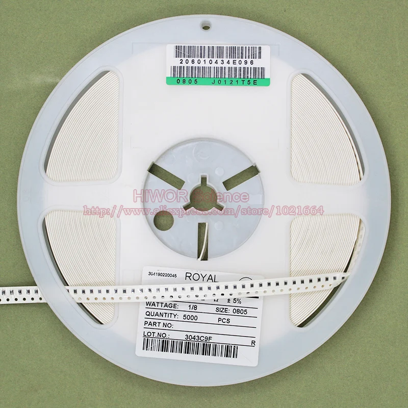 (1000pcs/lot) 0805 3M9 ohm 5 SMD Chip Resistor Thick Film Resistor 5