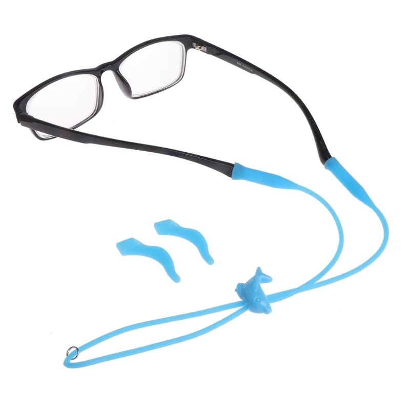 Новые эластичные детские спортивные силиконовые очки для очков, шнурок, нескользящий держатель для ушных крючков