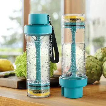 

Naturehike Outdoor Running Bottles Sports Bottle 400ml Plastic Water Bottle Portable Cycling Kettle Running Sport Bottles Picnic