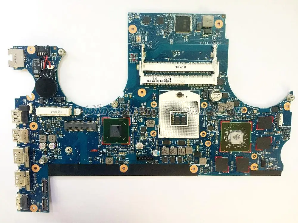 

Laptop Motherboard For hp ENVY17 665934-001 HM67 HD6770M/1G non-integrated graphics card
