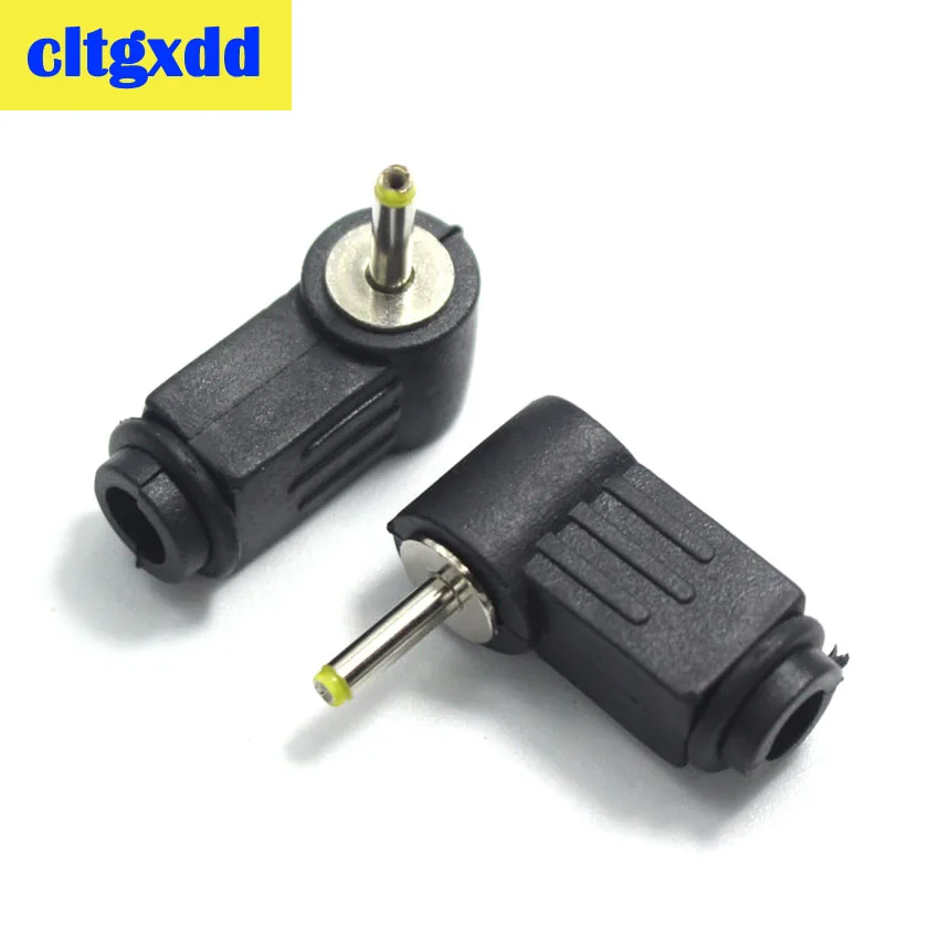 

cltgxdd 2.5x0.7mm DC Power Plug 2.5*0.7 mm L-shaped Male 90 Right Angle Single Head Jack Adapter Cord Connector