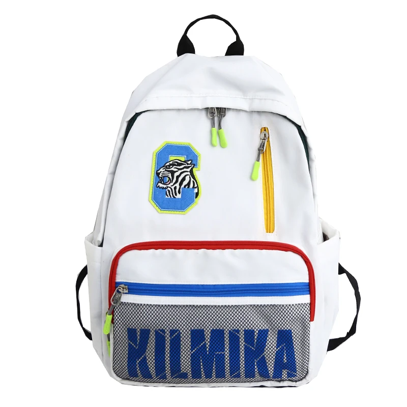 

Backpack bag 2019 new Korean version of the tide fashion personality wild nylon waterproof bag casual small backpack