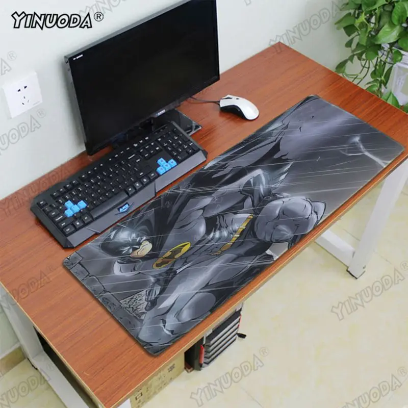 Yinuoda Simple Design Marvel Batman DIY Design Pattern Game mousepad Rubber PC Computer Gaming mousepad Yinuoda Simple Design Marvel Batman DIY Design Pattern Game mousepad Rubber PC Computer Gaming mousepad