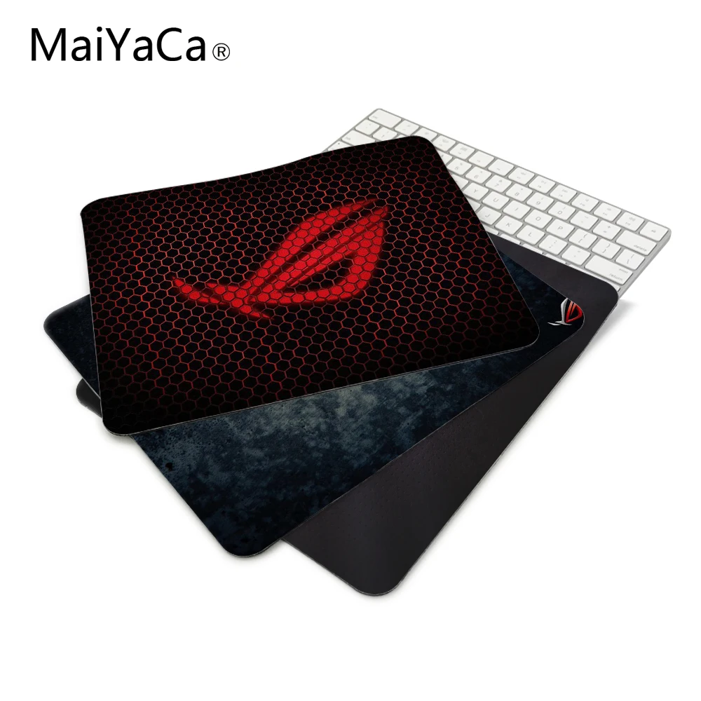 Image Rug anti slip mouse diy design republic asus rog gamer pc large gaming laptop mouse pad black paint rubber mouse pad