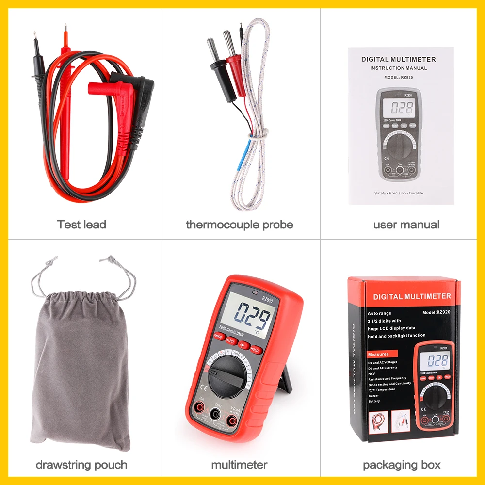 digital multimeter RZ920.6