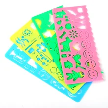 RAINBOX 4Pcs Set Drawing font b Toys b font Spirograph Geometric Ruler Learning Animal Drafting Tool