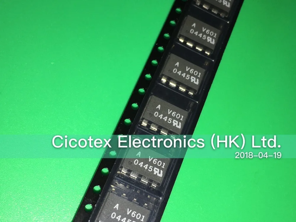 5 шт./лот HCPL-V601-300E SOP8 A-V601 AV601 HCPLV601 очень высокий CMR Wide VCC Logic Gate | Обустройство дома