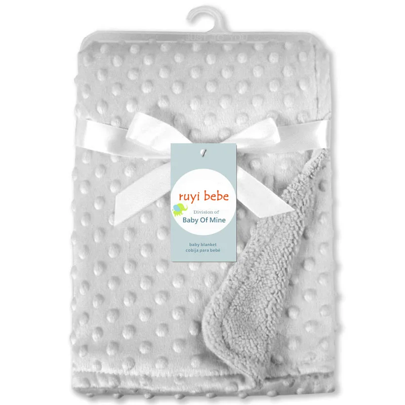 Детское одеяло ruyi bebe, теплое мягкое Флисовое одеяло для новорожденных и пеленание, Комплект постельного белья, конверт, одеяло для новорожденных - Цвет: D