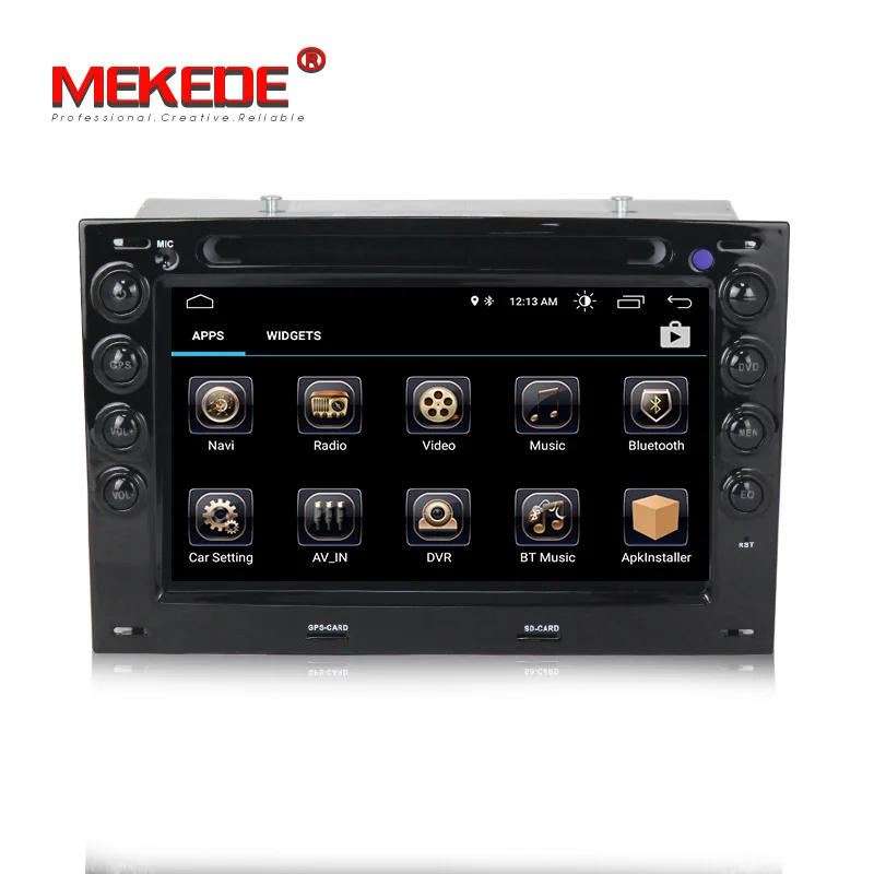 Sale MEKEDE HD 2din Android 8.1 Car DVD Radio Player Multimedia for Renault Megane 2 ii 2006 2007 2008 2009 2010 with BT Wifi GPS 1