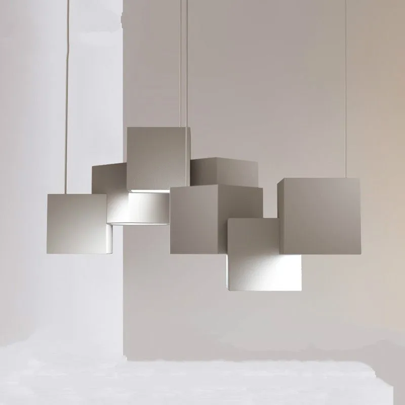 Minimalist Magic Cube Chandelier Living Room Iron Lustre Pendente Lamp Nordic Bedroom Study Room Bar Lighting Lamparas Hanging Minimalist Magic Cube Chandelier Living Room Iron Lustre Pendente Lamp Nordic Bedroom Study Room Bar Lighting Lamparas Hanging