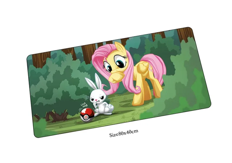 Коврик для мыши my little pony HD с принтом, мышь Notbook, компьютерный коврик для мыши, геймер для ноутбука, коврики для мыши - Цвет: Size 800x400x2mm