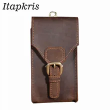 Itapkris/мужские сумки из натуральной кожи в стиле ретро из воловьей кожи с карманами, школьная сумка, дорожная сумка-мессенджер, Высококачественная деловая сумка на плечо