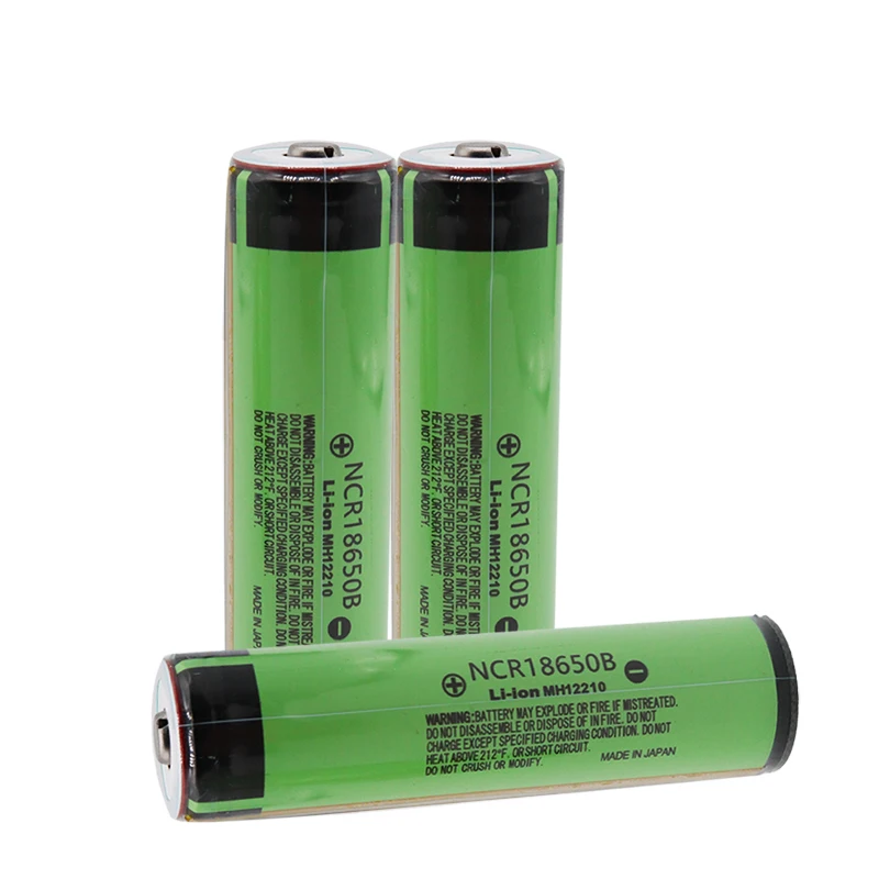 Оригинальная защищенная 18650 NCR18650B литий-ионная аккумуляторная батарея 3,7 V с печатной платой 3400mAh для Panasonic фонарик батареи использования