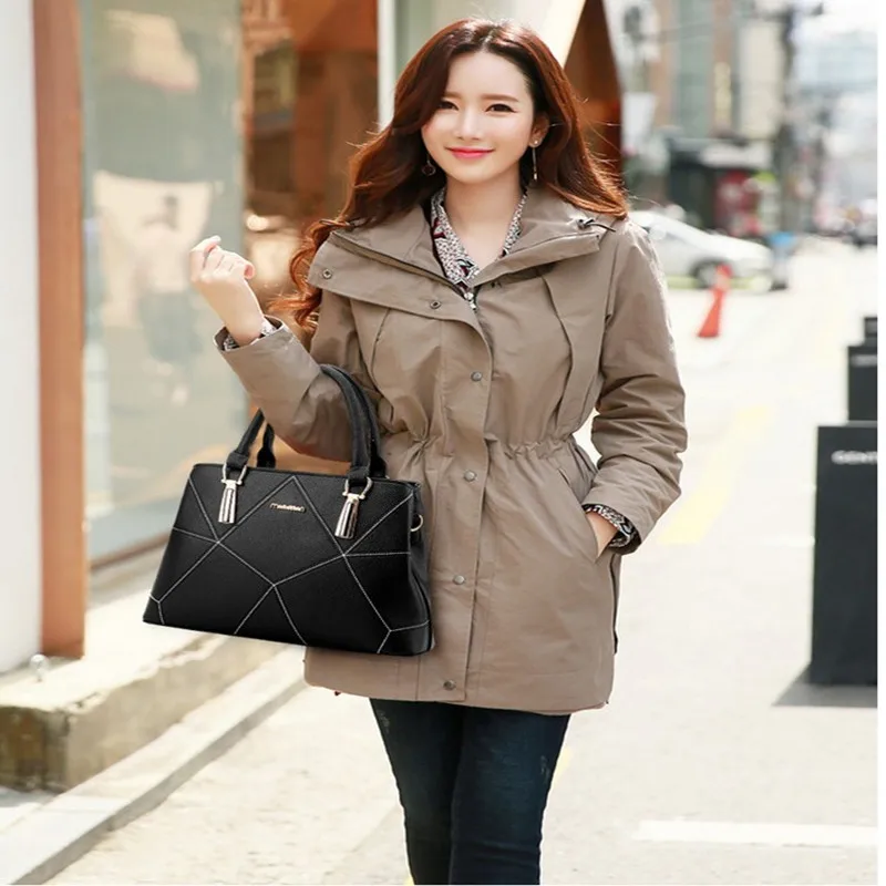

Hot Sale 2017 New OL Fashion Big Bag Women Shoulder Messenger Bag Ladies Handbag Messenger Bags +Free gift