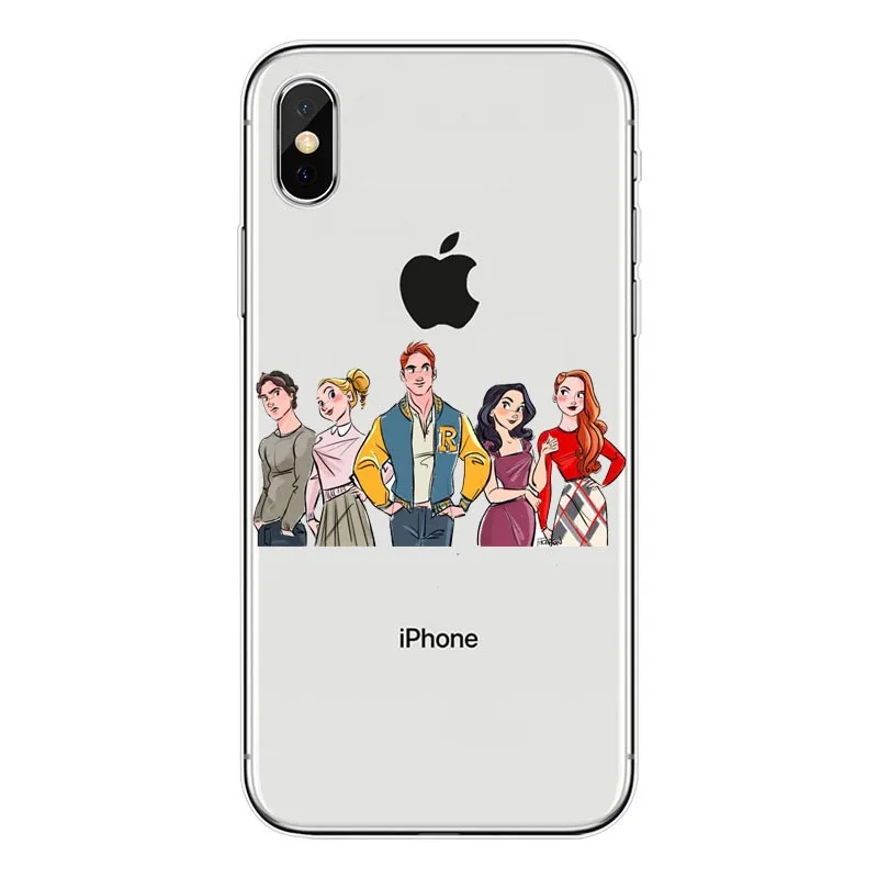 Чехол для телефона с американским ТВ ривердейлом iPhoneX 8 8Plus 7 7Plus 6 6S Plus 5S SE