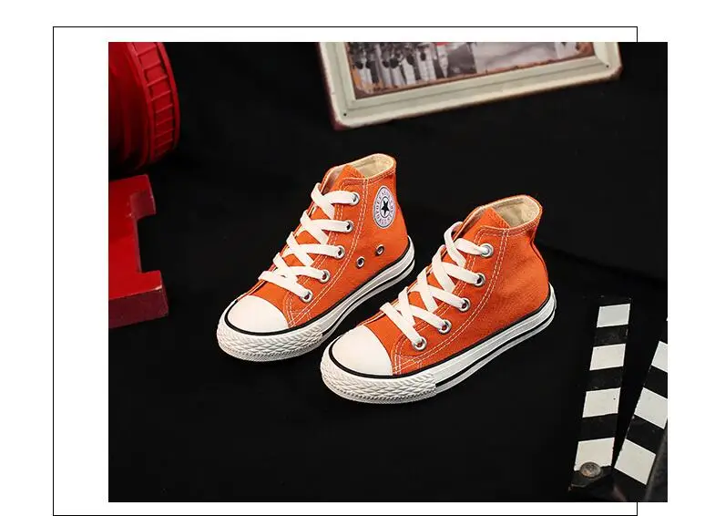 Girls' Plain Shoes with Lace-Up Closure