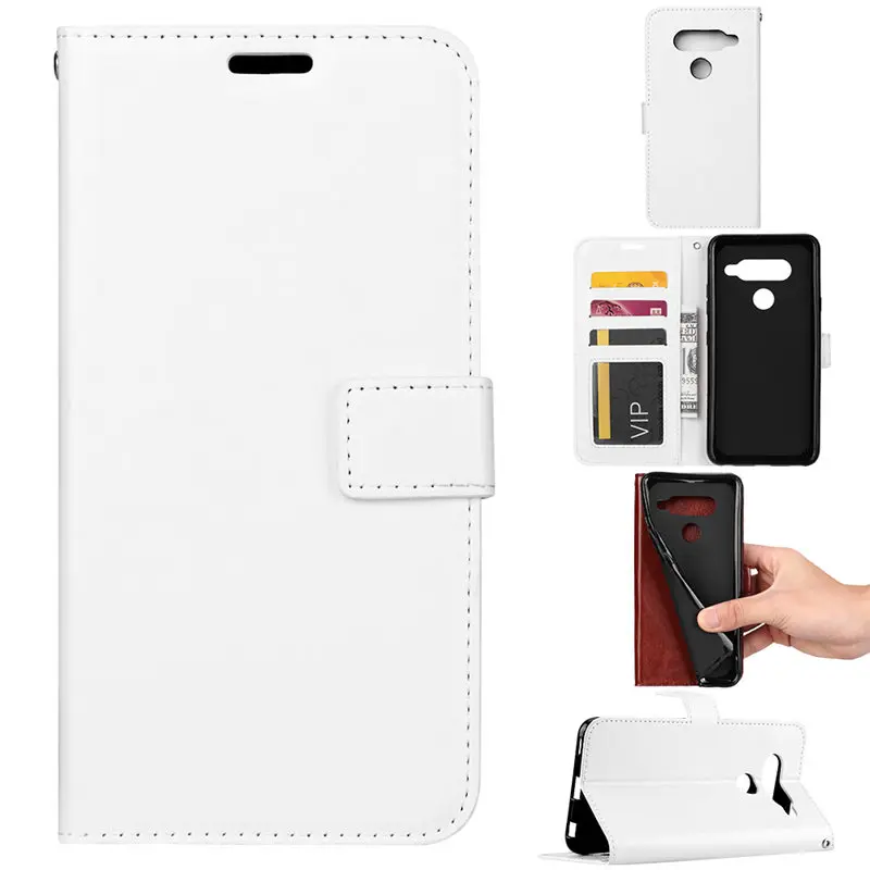 Роскошный кожаный флип чехол для LG G3 G4 sstylus G5 G6 G7 thinq V20 V30 V40 Stylo 4 3 2 Plus X Мощность