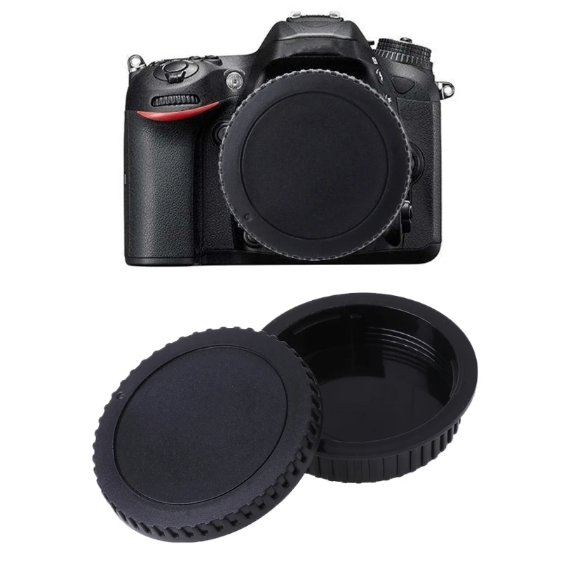 Waterproof Body Cover + Rear Lens Cover Cap For Canon DSLR Camerain