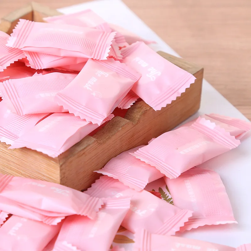 

Compressed Facial Face Women Beauty DIY Disposable Paper non-woven Natural 5pcs Random Color
