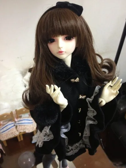 Милый плащ с заячьими ушками для BJD 1/6 1/4 1/3, SD16 Одежда для кукол CWB103