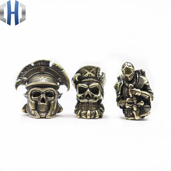 

EDC Retro Paracord Beads Vicissitudes Templar Knight Brass Crusader Armor Warrior Knife Umbrella Rope Knife Beads Paracord