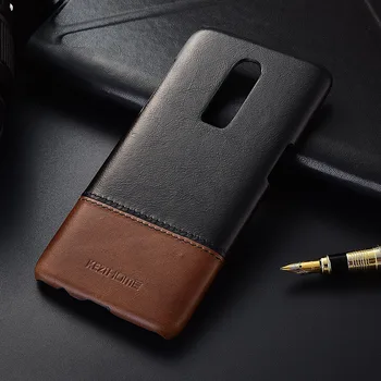 

Case for Oneplus 6 Case Full Protection Shockproof Comfortable Hard Genuine leather oneplus6 Cover Coque Fundas