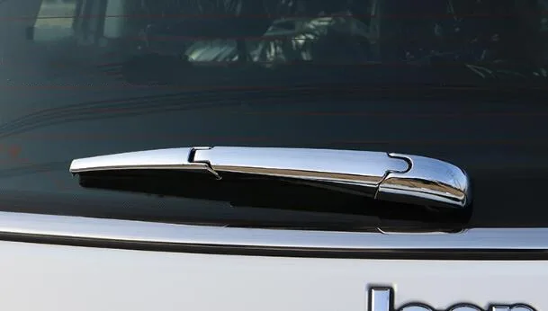 For Jeep Compass 2017 Car-styling ABS Chrome Plated Rear Wiper Cover Car Styling Auto Window Decoration Sequins car accessories |