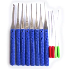 Klom 12 шт. набор для извлечения сломанных ключей удаление сломанных или защелкивающихся ключей от замка легко для слесаря