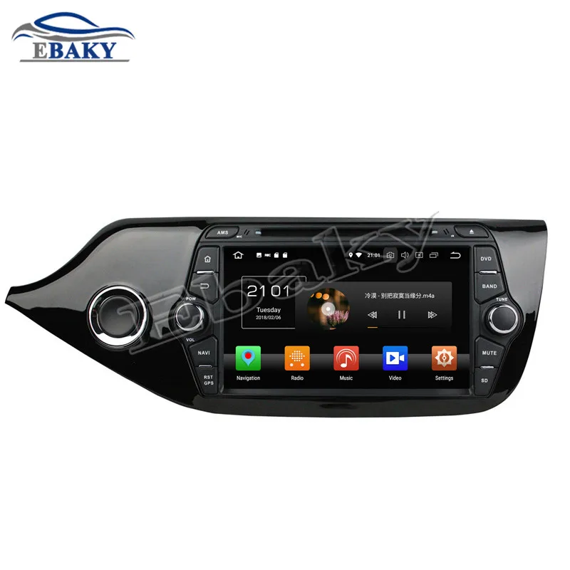 Discount NaviTopia 8inch 4GB RAM 64GB ROM Octa Core Android 9.0 Car DVD Player For KIA CEED 2014/Bluetooth/GPS 13