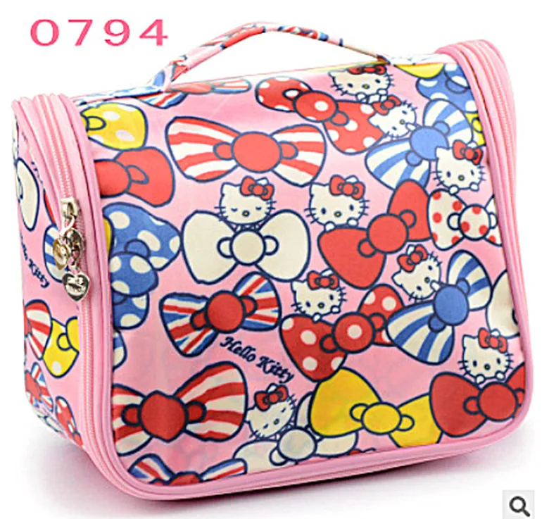 Новая Водонепроницаемая дорожная сумка Hello kitty, сумка для макияжа, YEY-0971-4