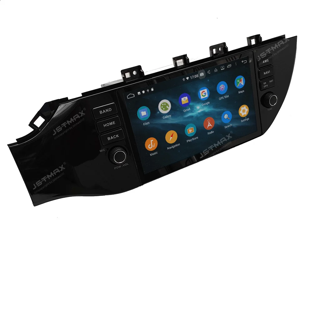 Sale JSTMAX 9" Android 9.0 car dvd for KIA K2 RIO 2017 2018 gps navi Octa Core 4GB 64GB Auto Stereo head units gps player (NO dvd) 2