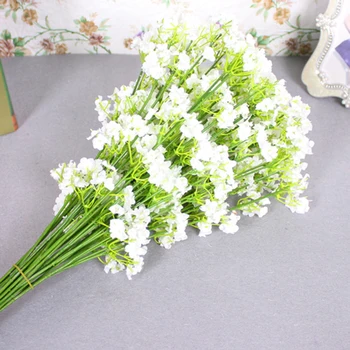 

Artificial Gypsophila Flowers Bouquet Buds Stars Simulation Babys breath Silk Flowers For Home Wedding Desktop House Decration