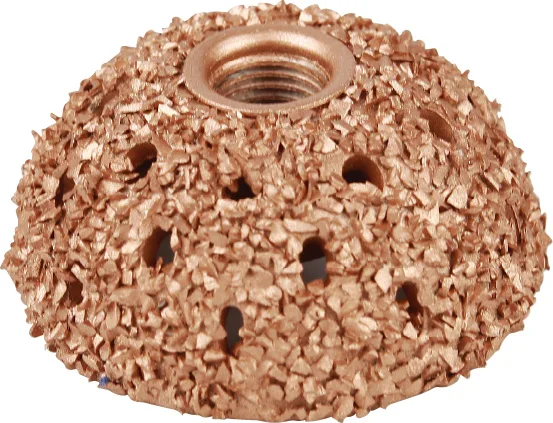 

23 grit grinding disc for low speed air die grinder diameter 42mm, screw 3/8 inch