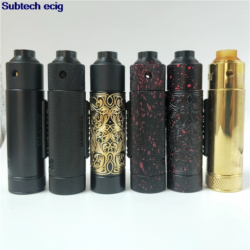 Новейший механический мод purg slam piece с комплектом электронных сигарет SHOT RDA 30 мм 18350