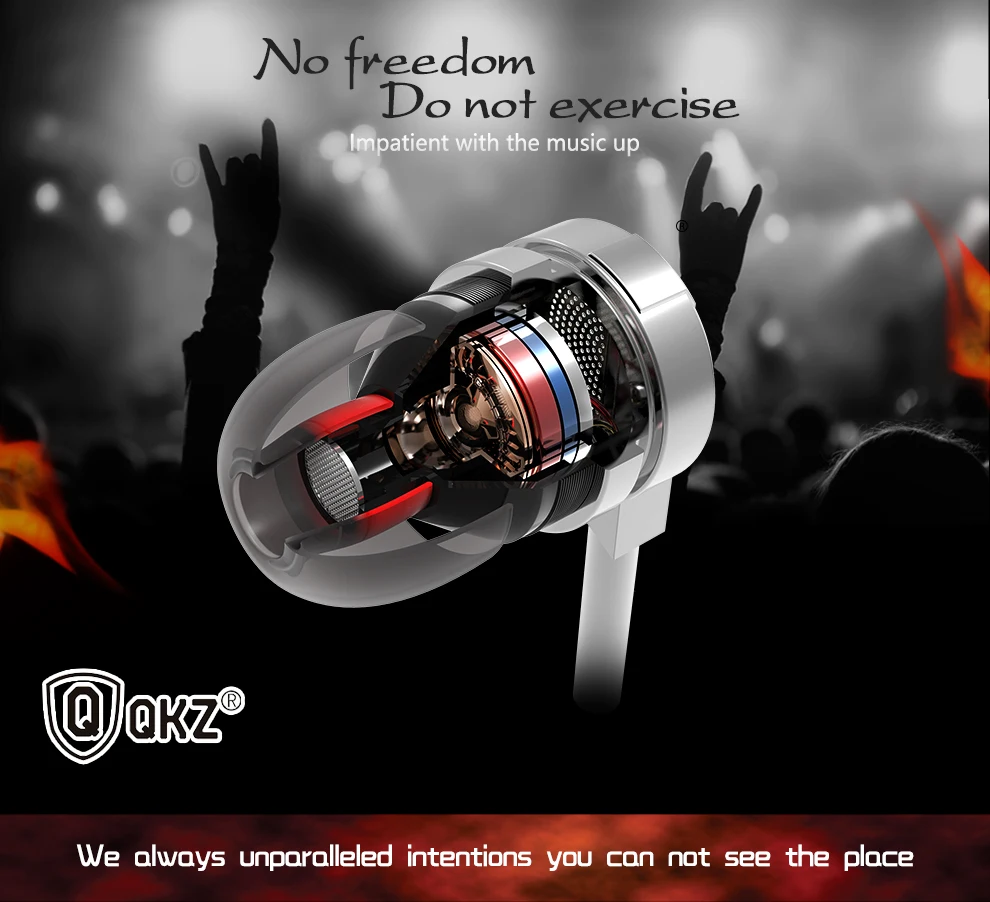 Original QKZ DM9 Zinc Alloy HiFi Earphone 3.5mm In-ear auriculares Super Clear Noise Isolating Mic MP3 MP4 fone de ouvido (15)