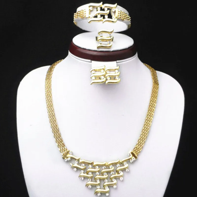 100 Good Quality Guarantee!! Gold Color Luxury Wedding Bridal Gold