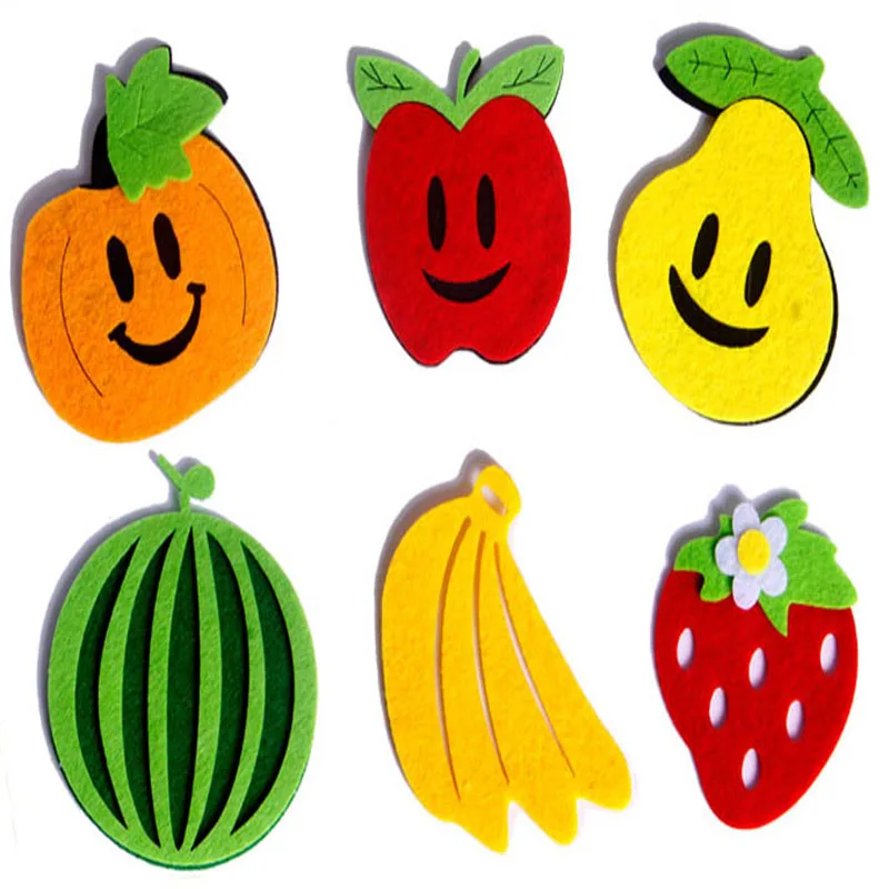 Bella 9 Disegni Di Frutta Fresca Feltro Per Bambini Fatti A Mano Non Tessuto Decorazione Fai Da Te Feltro Tessuto Felt Fabric Designer Fabricfabric Fabric Aliexpress