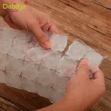 10 шт./упак. сумки-холодильники одноразовый мешочек для льда холодного компресса экологически чистый рюкзак Термальность Портативный холодильник кулер чехол аксессуар