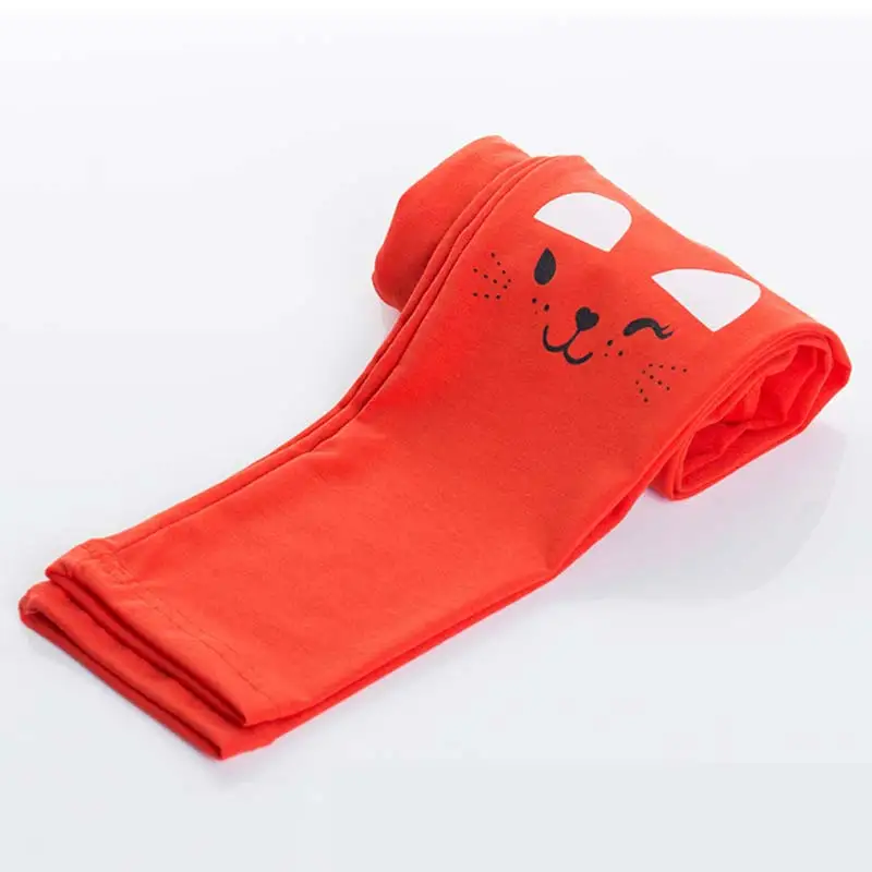 Kids Girls Leggings New Cotton Cartoon Pants For 2-6Y Girl Baby Girl Skinny Pencil Pants Children Elastic Waist Trousers Clothes (8)