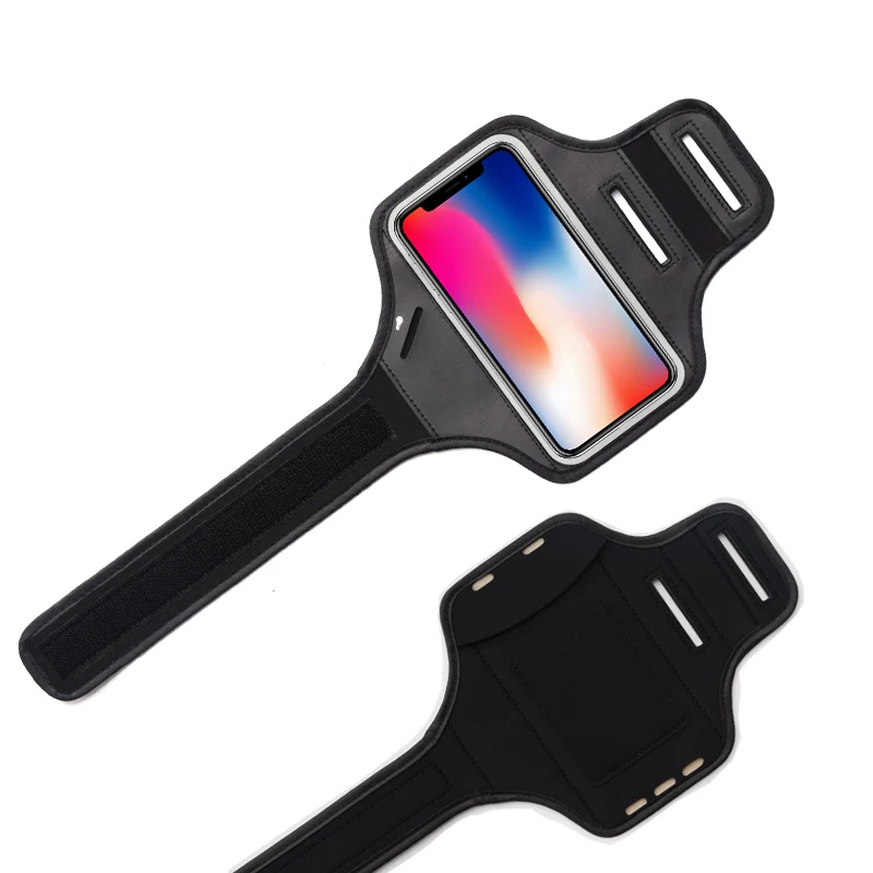 

jogging cell phone arm band unisex waterproof Reflective light phone strap holder for running fitness outdoor sport armbands