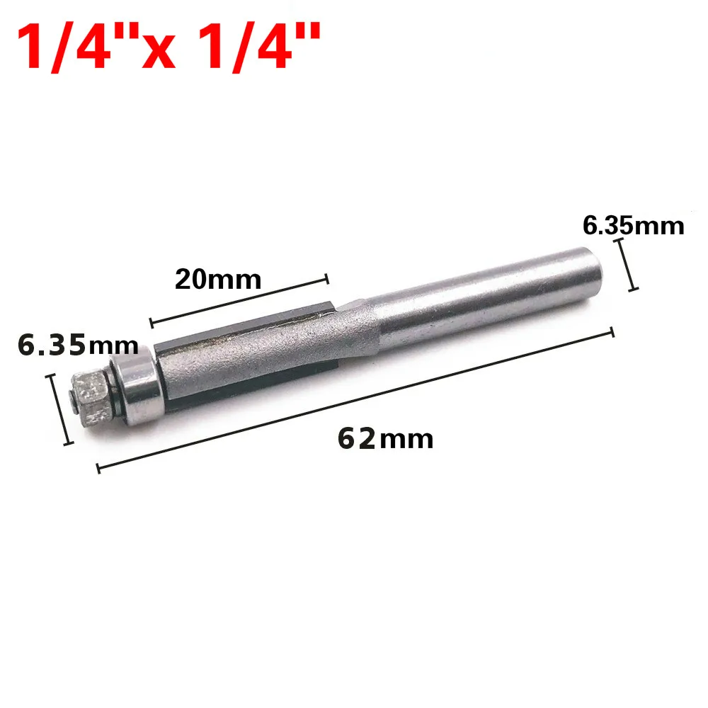 1 шт. фреза 1/4 "1/2" фреза Обрезка Ножи сплава резак деревообрабатывающий фрезерный станок Пазовая фреза резак