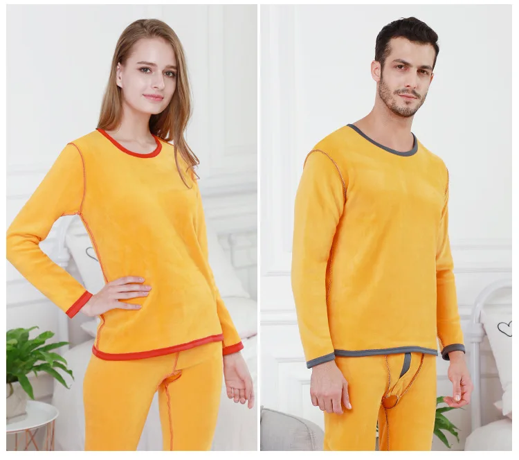 merino wool long underwear Thermal Underwear Men Long Johns fleece Men Autumn Winter Shirt+pants 2 Piece Set Warm Thick Velvet long underwear