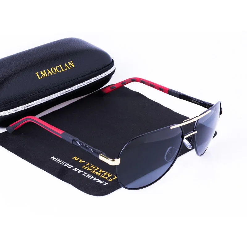 

Brand Designer Vintage HD Polarized Sunglasses Classic Sun glasses Coating Lens Driving Shades For Men