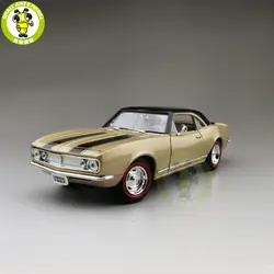 1/18 1967 Chevrolet CAMARO Z28 Road Подпись литой модельный автомобиль игрушки подарок для мальчиков девочек