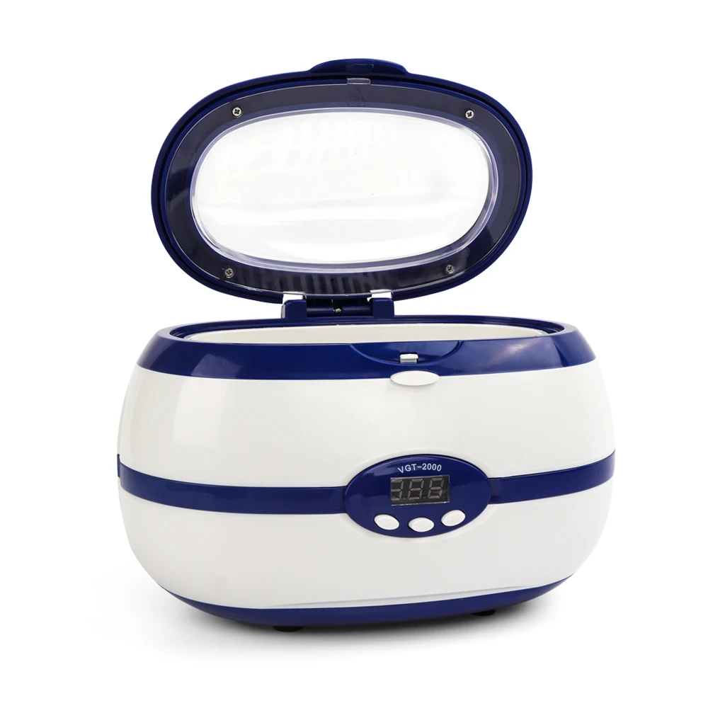 Ultrassônico para Ferramentas de Manicure Equipamento de Lavagem para Jóias Esterilizador Profissional Unha Manicure Ferramentas Relógio Anel Óculos Mod. 1250842