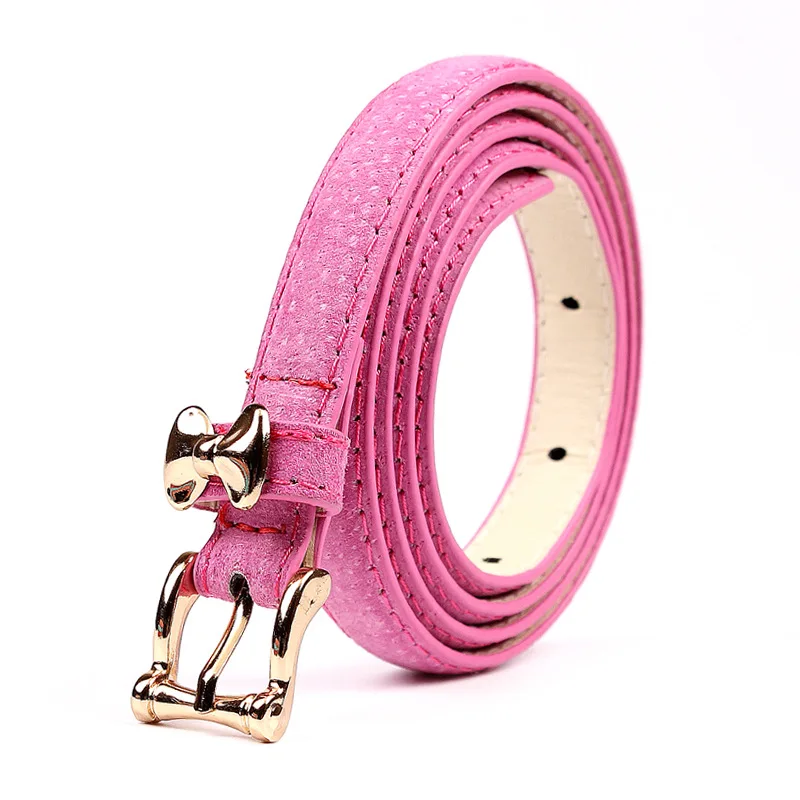 

OLOME Female Belt Women Genuine Leather Fashion All-match Belt Women's Cowhide Casual Pants Belt