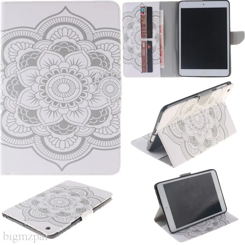 Lovely 2 Sides Painted Stand Wallet Flip Case For iPad Air 1 Case PU Leather Tablet Cover For Ipad 5 9.7 Inch With Card Holder (8)