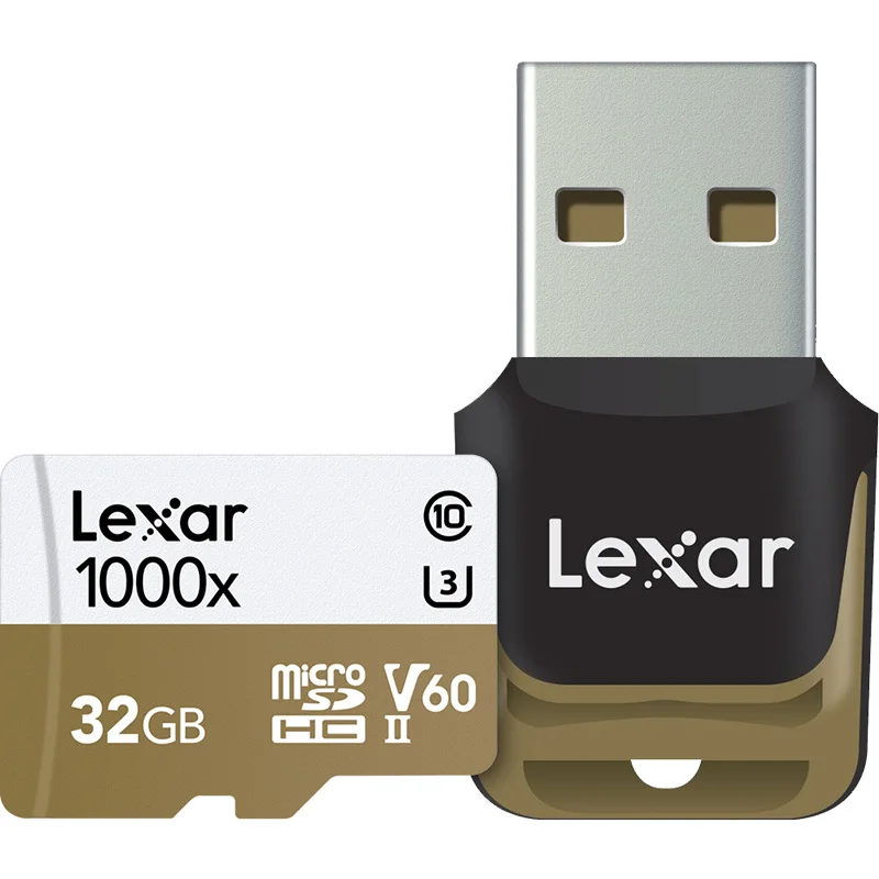 Дешевый Новинка! Lexar 32 ГБ, 64 ГБ и 128 ГБ 256 GB Micro SD SDHC SDXC карты U3 TF карты 150 МБ с. C10 1000X карты памяти с Card Reader