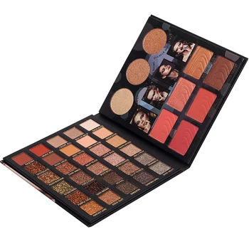 

ICYCHEER 39 Colors Eyeshadow Palette Shimmer Matte Glitter Eyeshadow Pallete Luminous Highlighter Glitter Palette Make Up